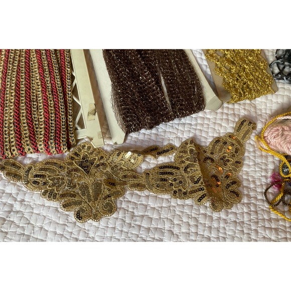 lot of  Assorted vintage 80s/90s sewing supplies Trims, Piping..see photos! - Picture 3 of 14